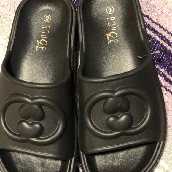 Rogue Helium Black Mens Slip Ons Size 9 - Picture 4 of 8